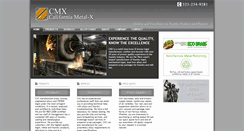 Desktop Screenshot of cmxmetals.com